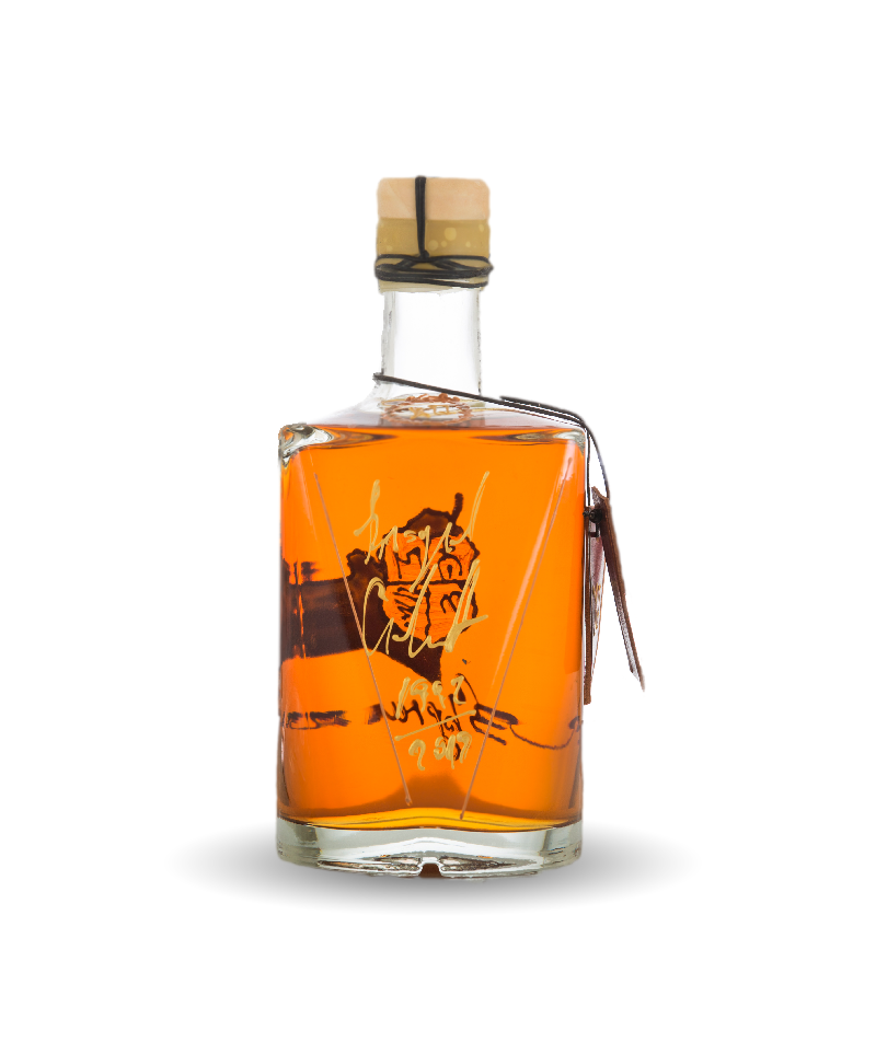 bottle of 21 years old cognac