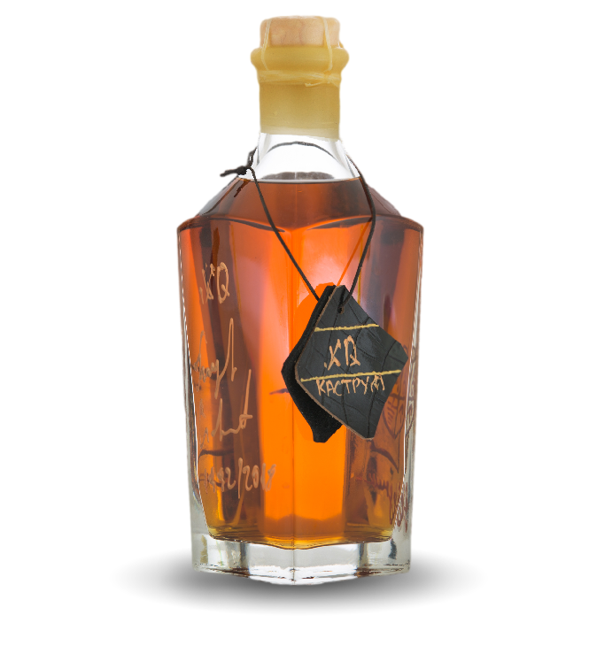 bottle of 27 years old cognac